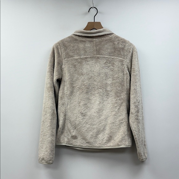 The North Face Cozy Sherpa Fleece Pullover Sweatshirt Outdoor Tan XS - Picture 4 of 7